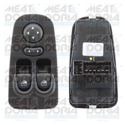 Switch, window regulator